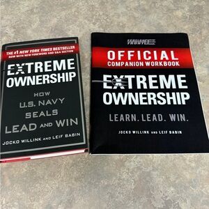 Extreme Ownership Book Set - Black and Red